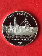 Cuba 10 Pesos 1998 Proof 0,999 zilver 15.00 grams, Ophalen of Verzenden, Midden-Amerika, Zilver