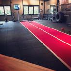 NIEUWE Sprinttrack multiplay 2x10 ROOD DIRECT LEVERBAAR, Ophalen of Verzenden, Nieuw, Fitnessmat