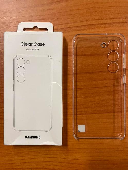 Samsung Clear Backcover - Galaxy S23 - Transparant, Telecommunicatie, Mobiele telefoons | Hoesjes en Frontjes | Samsung, Ophalen of Verzenden