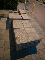 GRATIS AFHALEN: grindtegels 40 x 60, Tuin en Terras, Tegels en Klinkers, Ophalen, Gebruikt, 10 m² of meer, Grind