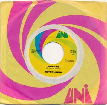 single vinyl  ELTON JOHN – Friends / Honey Roll (1971 - US) beschikbaar voor biedingen