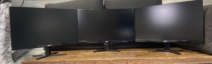 Acer 24 inch Full HD LED Monitor, Computers en Software, Monitoren, Zo goed als nieuw, 60 Hz of minder, DVI, HDMI, VGA, LED, Full HD