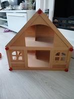 Houten Poppenhuis, Kinderen en Baby's, Speelgoed | Poppenhuizen, Ophalen of Verzenden, Gebruikt, Poppenhuis