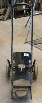 gasflessen staakwagen, Ophalen, Gebruikt