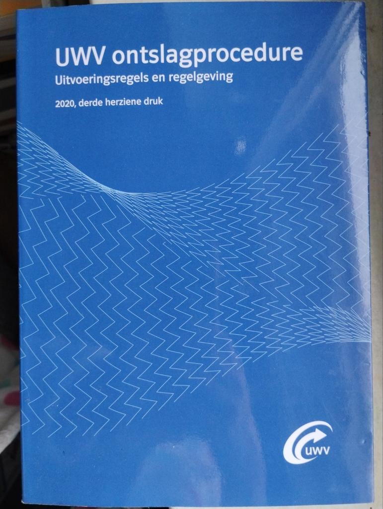 UWV Ontslagprocedure - Uitvoeringsregels en regelgeving, Niet van toepassing, Ophalen of Verzenden, Zo goed als nieuw, UWV