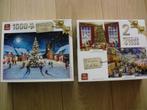 3 KING Kerstpuzzels, 1000 stukjes, Hobby en Vrije tijd, Denksport en Puzzels, Ophalen of Verzenden, 500 t/m 1500 stukjes, Zo goed als nieuw