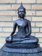 Cadeau Kado Mooie boeddha beeld met lotusbloemen, Gebruikt, Ophalen of Verzenden