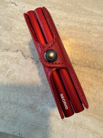 Origineel SECRID TWIN WALLET Rood NIEUW! beschikbaar voor biedingen