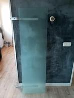 Hoofdsteun gehard glas dof !  (2 persoon bed 160 cm), Ophalen, Zo goed als nieuw, Eenpersoons, 80 cm