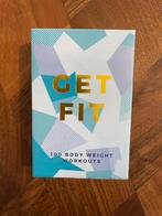 Get Fit: 100 Bodyweight Workouts Kaarten, Boeken, Ophalen of Verzenden, Nieuw, Gezondheid en Conditie