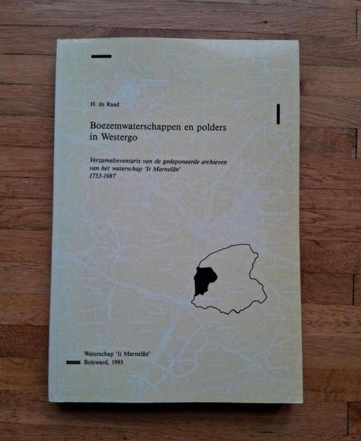 Boezemwaterschappen en polders in Westergo. It marnelan, Boeken, Geschiedenis | Stad en Regio, Zo goed als nieuw, Ophalen of Verzenden
