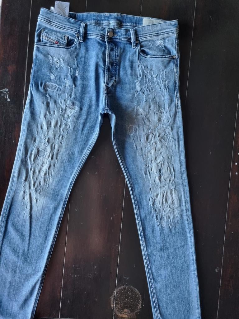 CLASSIC DIESEL TEPPHAR SLIM CARROT STRETCH SUPERDESTROY34/32, Diesel, Blauw, Ophalen of Verzenden, Zo goed als nieuw