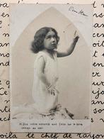 1904 Biddend meisje (NN), Verzamelen, Ophalen of Verzenden, Voor 1920, Gelopen, Kinderen