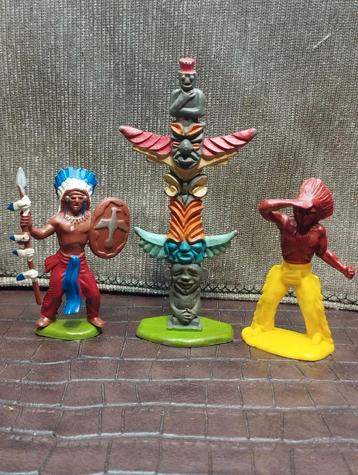 vintage indianen beeldjes beschikbaar voor biedingen