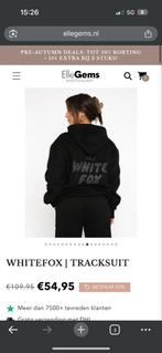 White fox joggingpak maat M, Kleding | Heren, Ophalen of Verzenden, Zo goed als nieuw, Wit