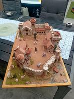 Middeleeuws Kasteel Diorama - Handgemaakt, Hobby en Vrije tijd, Modelbouw | Figuren en Diorama's, Ophalen of Verzenden, Gebruikt