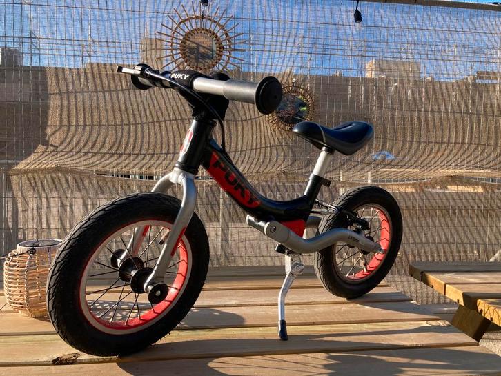 Stoere en veilige Puky LR Ride loopfiets met HANDREM, Fietsen en Brommers, Fietsen | Kinderfietsjes, Zo goed als nieuw, Minder dan 16 inch