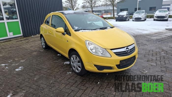 Scherm rechts-voor van een Opel Corsa, Gebruikt, -, -, Opel