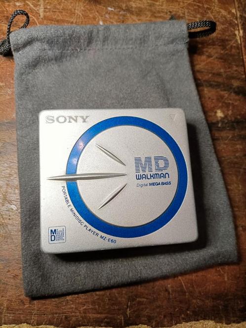 Sony MZ-E60 MiniDisc Walkman – Compleet in originele doos!, Audio, Tv en Foto, Walkmans, Discmans en Minidiscspelers, Walkman