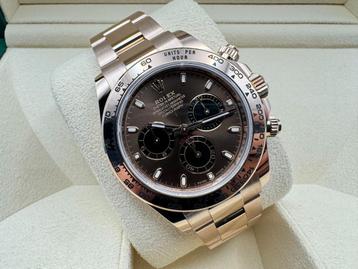 Rolex Daytona | Rose Gold | Choco Dial | New/Unworn | 2024 beschikbaar voor biedingen