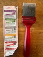 Activet vachtborstel rood, Dieren en Toebehoren, Honden-accessoires, Ophalen of Verzenden, Zo goed als nieuw
