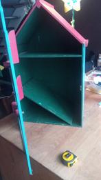 Houten Speelhuis zelfbouw (opknapper), Ophalen, Gebruikt, Poppenhuis