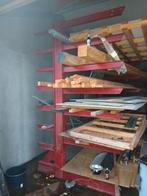 Materiaal stelling. Hoogte 3m. Breedte 50cm en 110cm lengte, Doe-het-zelf en Verbouw, Metalen, Ophalen, Zo goed als nieuw