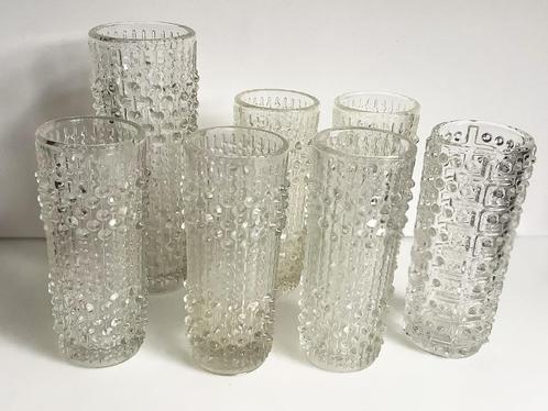 Vintage vazen Frantisek Peceny Sklo 1970, Antiek en Kunst, Antiek | Glas en Kristal, Verzenden