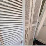 Louvredeuren 4 stuks!!, Ophalen, Gebruikt, Minder dan 80 cm, Binnendeur