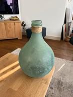 Grote blauw/groene vaas. Hoogte 44cm, breedte 30cm, Huis en Inrichting, Woonaccessoires | Vazen, Minder dan 50 cm, Verzenden, Blauw