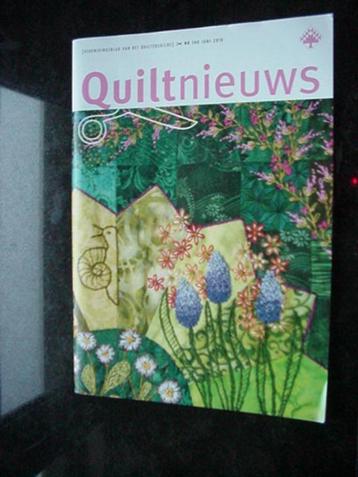 Quiltnieuws, verenigingsblad van het Quiltergilde. beschikbaar voor biedingen