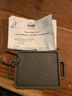 Ijzerkoekjes bakplaat, Ophalen of Verzenden, Nieuw, Gietijzer, Overige typen