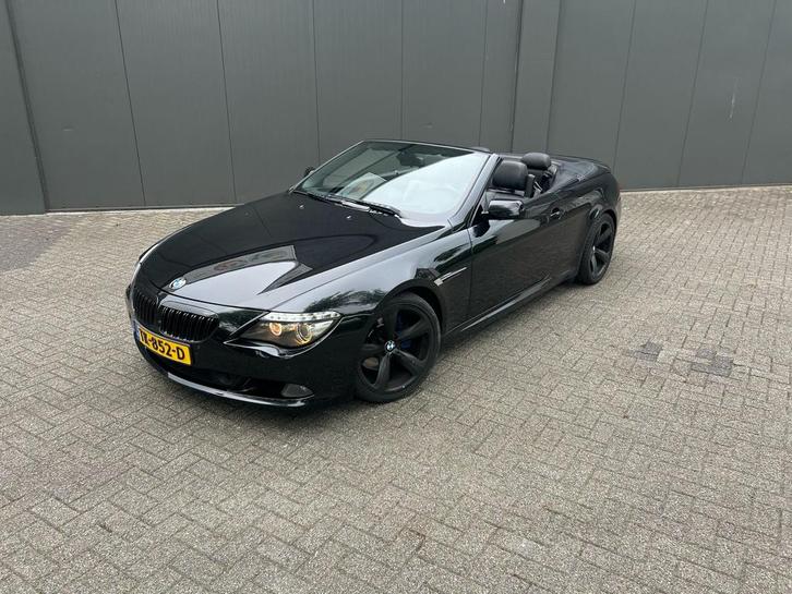 BMW 6-Serie 3.0D 635D Cabrio 286pk Head-Up Night Vision VOL, Auto's, BMW, Particulier, 6-Serie, ABS, Adaptieve lichten, Adaptive Cruise Control