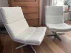 2 HK Living draaifateuils, Huis en Inrichting, Fauteuils, Ophalen, Zo goed als nieuw, 75 tot 100 cm, Stof