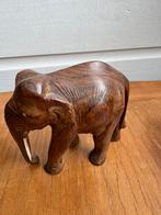 Houten olifant hoog 8 cm, Ophalen