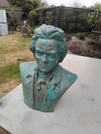 14079) mooi groot borstbeeld  BEETHOVEN  hhg 67cm, Ophalen of Verzenden, Zo goed als nieuw, Dier