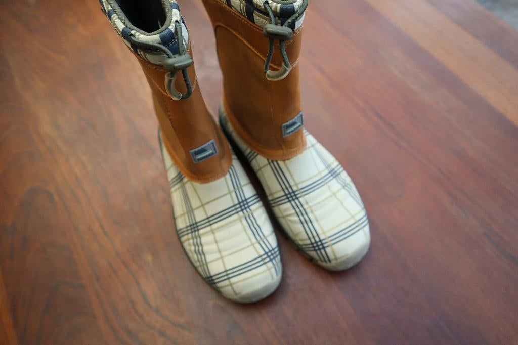 Dames Sebago laarsjes bruin beige maat 37-38 zgan, Bruin, Lage of Enkellaarzen, Ophalen of Verzenden, Zo goed als nieuw