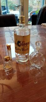 Antieke Parfumflesjes - Set van 4, Antiek en Kunst, Antiek | Glas en Kristal, Ophalen of Verzenden