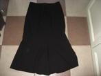 diepzwarte rok van Catherina Hepfer , mt 44, Verzenden, Zwart, Maat 42/44 (L), Gedragen