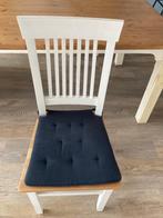 Eetkamerstoelen, Wit, Ophalen of Verzenden, Vijf, Zes of meer stoelen, Hout