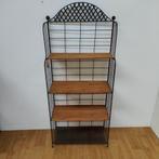 Vintage, Brocante ijzeren wandrek etagère plantenrek 802D, Valkenswaard, Gebruikt, Info@flashbackfurniture.nl, Flashback Furniture