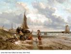 SCHILDERIJ, REPLICA van TEN KATE (1831-1910). PRACHTIG!, Huis en Inrichting, Ophalen, Zo goed als nieuw, Schilderij, 75 cm of meer