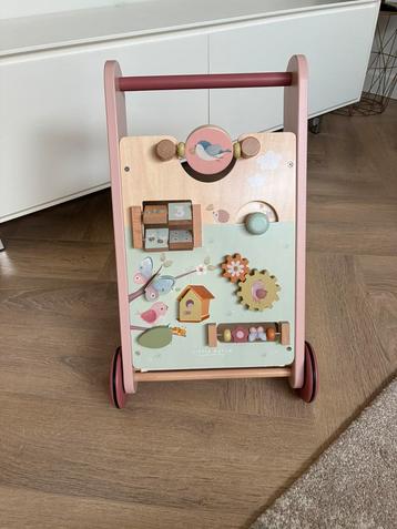 Loopwagen roze - Little Dutch - zelden gebruikt! beschikbaar voor biedingen