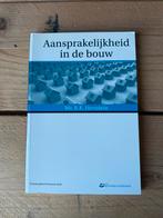 Aansprakelijkheid in de bouw - Hertstein, Boeken, Ophalen of Verzenden, Zo goed als nieuw, Bouwkunde
