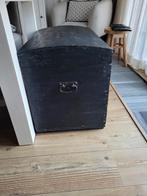 Grote zwarte dekenkist, Huis en Inrichting, Woonaccessoires | Kisten, Gebruikt, 100 tot 150 cm, 50 tot 75 cm, Ophalen of Verzenden