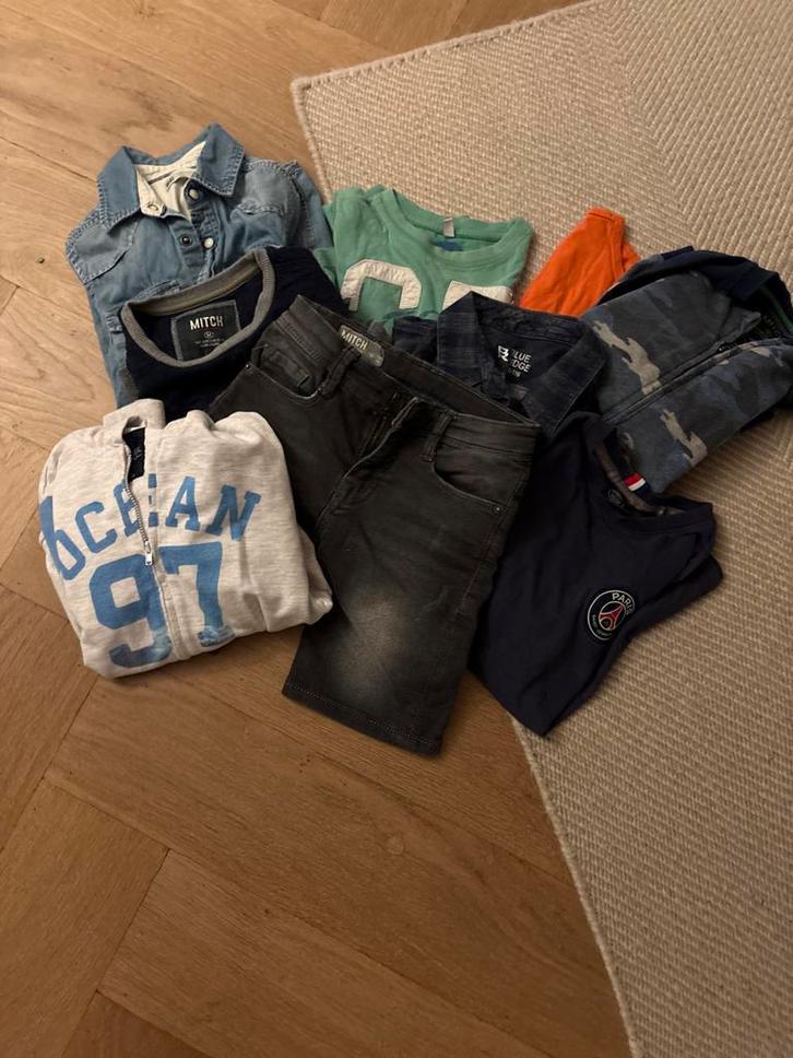 Kledingpakket maat 110-116 (9 stuks) Mitch, WE, Kinderen en Baby's, Kinderkleding | Overige, Gebruikt, Jongen of Meisje, Ophalen of Verzenden