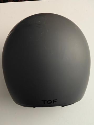 TOF helm – matzwart, geschikt voor snorfiets/scooter beschikbaar voor biedingen