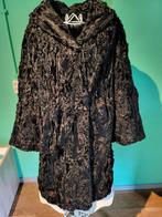 Vintage persianer bontjas zwart maat M/L, Kleding | Dames, Jassen | Winter, Maat 38/40 (M), Zwart, Ophalen of Verzenden, Persianer