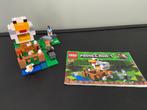 LEGO - 21140 - Minecraft - The Chicken Coop, Kinderen en Baby's, Speelgoed | Duplo en Lego, Ophalen of Verzenden, Zo goed als nieuw