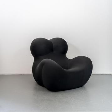 1 B&B Italia Up 2000 fauteuil Zwart beschikbaar voor biedingen
